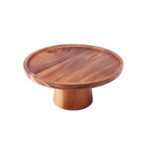 Soporte de madera para pasteles, tamaño personalizado, alta demanda, alta calidad para repostería de madera de acacia maciza, soporte para servir pasteles, uso de boda - Product Image 5