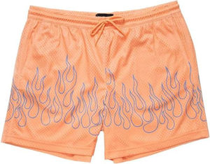 Short de plage athlétique en maille à séchage rapide pour hommes, personnalisé, vente en gros, broderie par sublimation avec poches élastiques à la taille, ensembles de style - Product Image 1