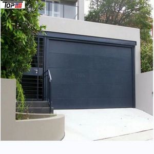 <span class=keywords><strong>Porte</strong></span> <span class=keywords><strong>de</strong></span> <span class=keywords><strong>garage</strong></span> sectionnelle automatique à commande à distance, moderne, en bois grainé, rectangulaire, avec quincaillerie, moteur, étanche, prix d'usine - Product Image 6