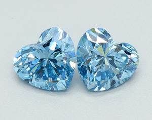Diamantes Cultivados en Laboratorio IGI, Corte Cojín, Color Azul Intenso, 1.56 Quilates, Claridad VS2, para Anillo de Compromiso o Joyería - Product Image 2