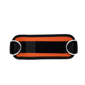 Conception personnalisée de la sangle de cheville d'haltérophilie en cuir à ajustement réglable avec boucle Sangle de soutien de la cheville pour exercices de fitness confortables - Product Image 3