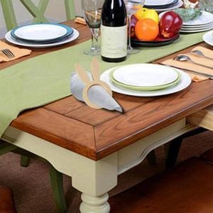 Rabbit Napkin Ring Wood <b>Easter</b> Decoration for Home Party <b>Ornaments</b> Dinner Table Supplies Weddings and Christmas Holidays - Product Image 2