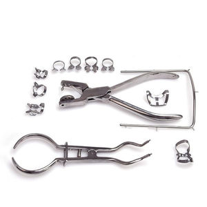 Meilleure Qualité Odontalgie Orthodontique Dentaire En Caoutchouc Barrage Perforateur Ensemble Oral En Caoutchouc Barrière dentaire, ensemble, chirurgical, instruments - Product Image 1