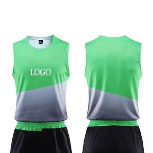 Nouveau Maillot de Basketball Unisexe Personnalisable, Ensemble de Tenue Réversible pour Équipes Universitaires, 100% Polyester Anti-Bactérien - Product Image 2