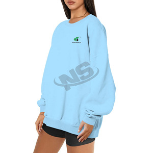 Sudadera Cómoda, Suave y Ligera para Mujer, Lisa, Teñida, de Manga Larga, Calidad Premium, Estilo Urbano, Nuevo Diseño en Venta - Product Image 1
