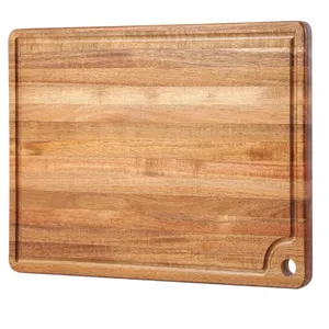La mejor tabla de cortar de utensilios de cocina Naturel para cortar tabla de madera Precio al por mayor Tabla de cortar fabricada en India