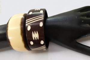 Bracelet de mariage tendance, fait main, en résine tissée, luxueux, non toxique, imperméable, taille personnalisable, par UnfoldSelf - Product Image 4