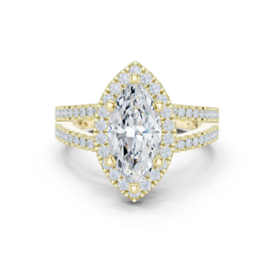 แหวนไพลิน14K ดีไซน์รัศมีที่เป็นเอกลักษณ์ - Product Image 4