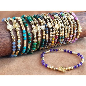 Boho Style <b>Beaded</b> <b>Bracelets</b> Gold and Silver Plated <b>for</b> Retail Promotion in Fashion Accessories - Product Image 4