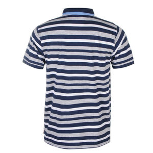 เสื้อกอล์ฟผู้ชายแบบปรับแต่งได้ สีพื้น จัดส่งรวดเร็ว ระบายอากาศได้ดี กันยับ ผ้ายืด/โพลีเอสเตอร์ คุณภาพสูง - Product Image 6