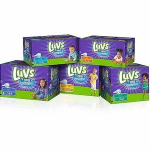Luvs Diapers, Pro Level Leak Protection Disposable Diapers, (size 3,4,5,<b>6</b>,7) 294 Count Pack Bulk Price - Product Image 5