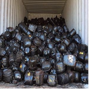 AC Compressor <b>Scraps</b> - Drained <b>Copper</b> Compressor <b>Scrap</b> - Product Image 3