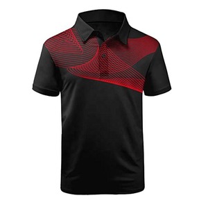 Elegantes camisas y chaquetas de golf tejidas para hombres con impresión digital para un aspecto pulido en el campo - Product Image 6