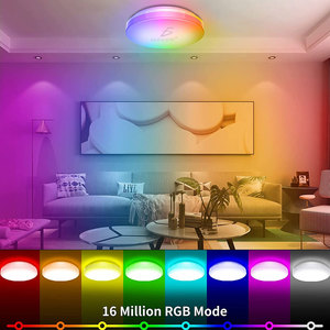 Lampada da Soffitto LED RGB 24W Intelligente con Wi-Fi per Casa - Product Image 5