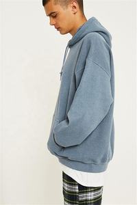 Sudaderas con capucha de felpa francesa 100% algodón de lujo y peso pesado para hombre, extragrandes y con estampado personalizado para invierno - Product Image 3