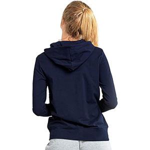 Sudaderas con Capucha de Algodón para Mujer, Hechas a Medida al por Mayor, Precio de Fábrica, OEM e Impresión de Logotipo Personalizado, Cuello con Capucha para Invierno - Product Image 3