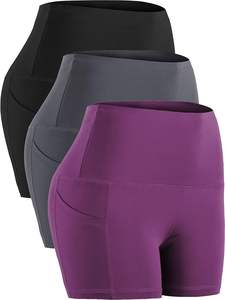 Pantalones cortos para mujer, precio al por mayor, rendimiento atlético, pantalones cortos para mujer, ropa de entrenamiento, pantalones cortos de yoga para mujer - Product Image 6