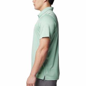 Nuevo servicio OEM, ropa de hombre con diseño de logotipo de Color personalizado, polos de talla grande para hombre, ropa deportiva de verano transpirable de algodón 100% - Product Image 6