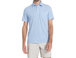 Polo de hombre de punto cómodo con logotipo personalizado de calidad premium, diseño de verano en contraste, producto de alta demanda. - Product Image 1