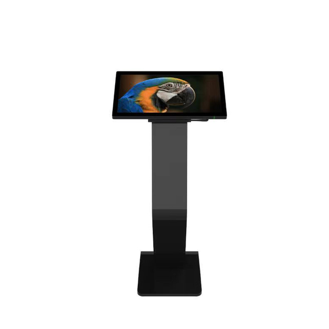 18.5 Inch Interactive LCD Display Monitor Touch Screen K/S/T Shaped Kiosk Information Kiosk Help Desk Kiosk Bank Kiosk