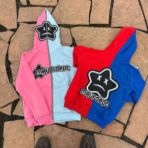 Sweats à capuche Vente en gros Poids lourd 100% coton Sweat à capuche zippé pour hommes Design personnalisé uni avec fermeture éclair de qualité supérieure pour l'hiver Service OEM - Product Image 2