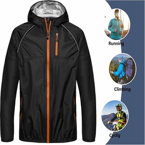 Veste Soft Shell Coupe-Vent à Capuche Polaire Imperméable Manteau de Pluie à Capuche pour Hommes Vestes Softshell téléchargées par Dress Sports - Product Image 5