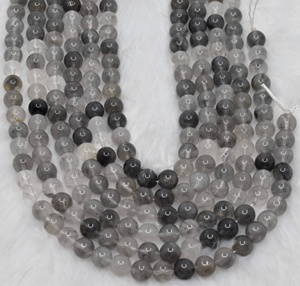 Cuentas de Cuarzo Natural Redondas de Calidad AAA al por Mayor, 8mm, Sueltas, para Joyería y Accesorios - Product Image 2