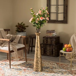 Vases à fleurs avec logo personnalisable Pièces d'appoint de luxe pour salon, chambre et bureau Qualité incroyable - Product Image 2