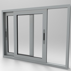 Fenêtres à cadre en aluminium en alliage d'aluminium de haute qualité Fenêtres coulissantes en verre insonorisées et thermoisolantes étanches à <span class=keywords><strong>double</strong></span> couche - Product Image 2