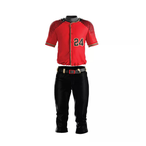Servicio OEM personalizado, ropa de softbol sublimada, camiseta de béisbol vintage a rayas y uniforme de pantalón - Product Image 1