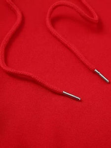 2024 hombres Casual sólido manga larga holgada ropa de calle sudaderas con capucha Top hombres sudaderas hombro caído bordado técnica suelta - Product Image 6