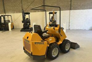 รถตักล้อยางขนาดเล็ก HONOR ASV 1.0 ตัน รุ่น Crawler Loader สำหรับงานไม้และงานหนัก พร้อมแรงยกสูง - Product Image 6