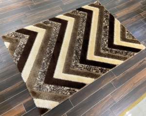 Tapis shaggy gris Tapis shaggy turc et polyester de meilleure qualité Tapis et tapis Adiva pour salon et chambre à coucher - Product Image 3