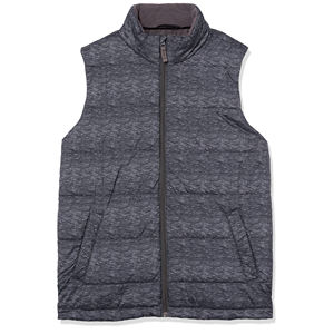 Gilet matelassé sans manches personnalisé avec fermeture éclair pour homme, isolant, respirant, tendance, avec poches latérales, style décontracté - Product Image 5