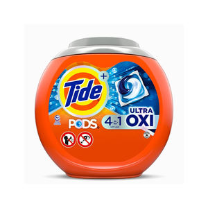 Cápsulas de Detergente para Ropa Tide PODS Ultra OXI Free, Recomendadas por la Asociación Nacional para el Eccema y la Fundación Nacional para la Psoriasis - Product Image 1