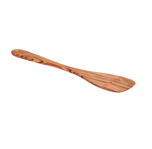 Spatule en bois d'olivier, outil de cuisine naturel, sans danger pour les aliments, écologique, marque InterCraft, design italien, pièce unique, 100 pièces MOQ, 25 cm - Product Image 2