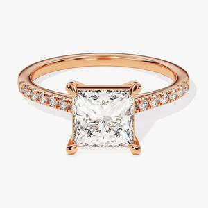 Bague en argent sterling 925 de style Boho avec topaze blanche bijoux de cadeau de mariage faits à la main pour les femmes pour les fêtes - Product Image 2