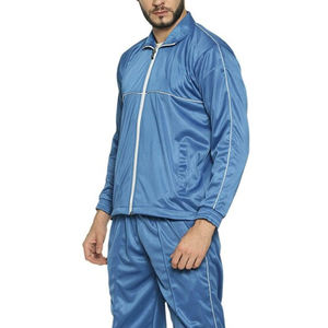 Dernier modèle de survêtements pour hommes survêtement coupe-vent pour hommes survêtement coupe-vent imperméable léger en polyester et nylon - Product Image 3