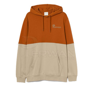 เสื้อฮู้ดสวมหัววัสดุดีที่สุดสำหรับผู้ชายลายพิมพ์สีพื้นปรับแต่งโลโก้ฤดูหนาวพลัสไซส์ขายดี - Product Image 1