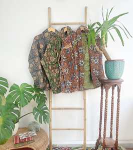 Fait à la main élégant femmes Kantha Kimono robes veste Robe ensemble décalé noël Vibe durable travail Occasion taille libre motif - Product Image 5