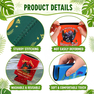 Funda Aislante de Neopreno para Latas, Porta Bebidas Portátil para Cerveza, Refrescos y Bebidas, Reutilizable, para Deportes al Aire Libre - Product Image 2