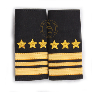 Tissu d'épaulettes de rang OEM vente en gros différentes options de couleur uniforme de pilote pour les compagnies aériennes - Product Image 4