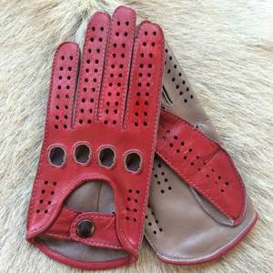 Guantes de piel de venado para hombre hechos a medida de nueva moda al por mayor suaves y transpirables para conducir en invierno logotipo estampado cómodo - Product Image 4