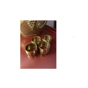 Customized Brass Napkin Ring <b>Holder</b> Made Dining Decor <b>Metal</b> Napkin Rings Table Ring Napkin <b>Holder</b> and Natural Craft - Product Image 4