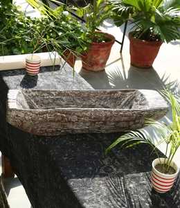 Khaliya rústico de diseño tradicional de madera hecho a mano con acabado blanco antiguo para el hogar, restaurante, Hotel, decoración navideña - Product Image 4