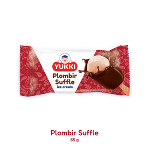 PLOMBIR Soufflé Glace à la Vanille enrobée de glaçage au cacao Eskimo 65g, Vente en gros du fabricant - Product Image 1