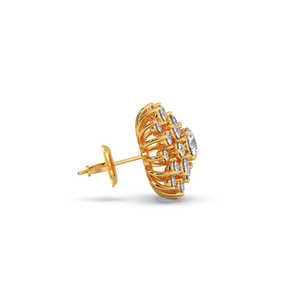 Bague de fiançailles en or jaune 18 carats avec diamant de forme poire de 3 carats cultivé en laboratoire pour femmes, bijoux de luxe solitaire, cadeau d'anniversaire - Product Image 3