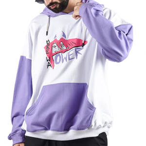 Nouveau style de sweat à capuche pour homme, couleur unie, imprimé tropical, épais, prix bas, nouveauté - Product Image 1