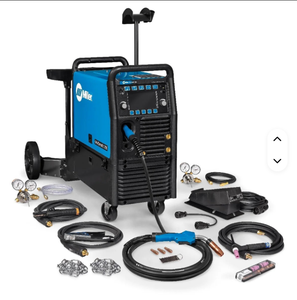 Saldatrice Multiprocesso a Impulsi Millers Multimatic 255 con Kit TIG e Accessori 951768 - Nuovo Modello Più Venduto - Product Image 1