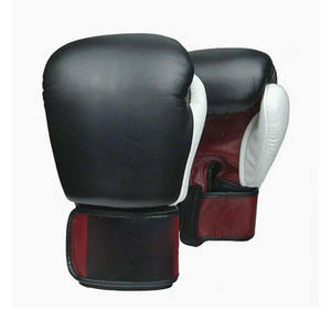 Vente à chaud de gants de boxe à lacets gagnants de bonne qualité Logo personnalisé gants de boxe d'entraînement en cuir de vachette gagnants - Product Image 5
